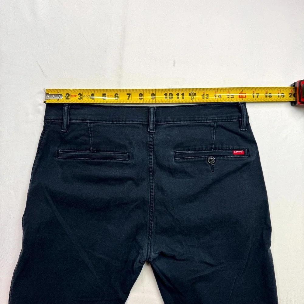 Levi's XX Chino Standard Taper Pants Mens Size 30x30‎ Blue Cotton Blend Stretch